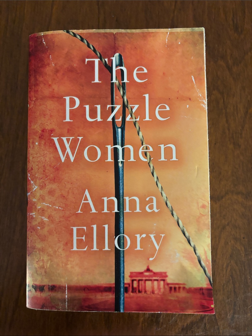 The Puzzle Women by Anna Ellory - Orange Cover